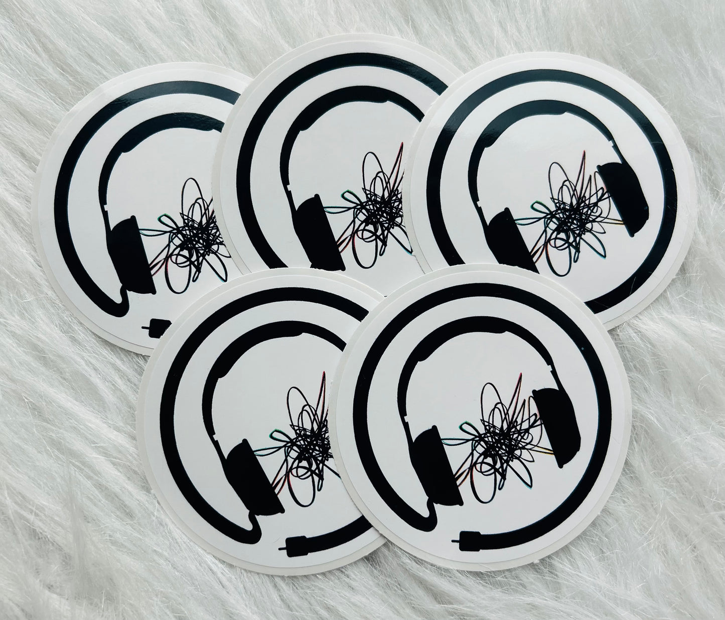 3" Trauma Uncensored Podcast Stickers