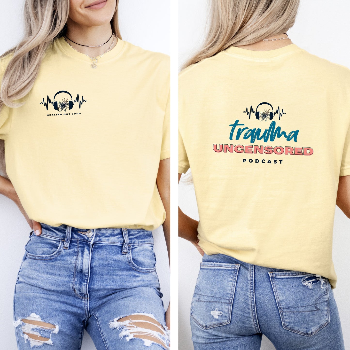 Unisex T-Shirt, Logo Back